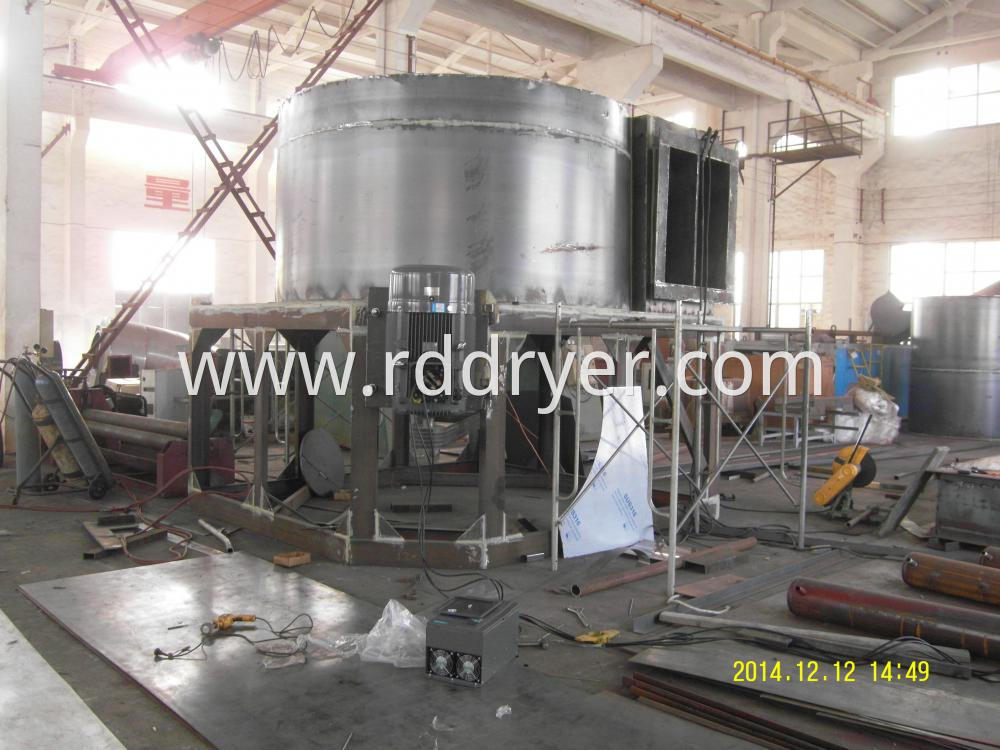 Spherical Silica drying machinery rotary flash dryer
